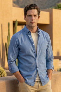 The Chambray Shirt in Sky by Scott Barber