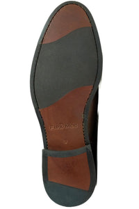 Brisbane Tumbled Calfskin Chelsea Boot in Troy Brown by Alan Payne Footwear