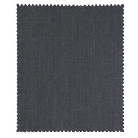 Super 130s Italian Luxury Ultimate Comfort Wool Tropical Flat Front Trouser in Medium Grey by 6 East by Ballin