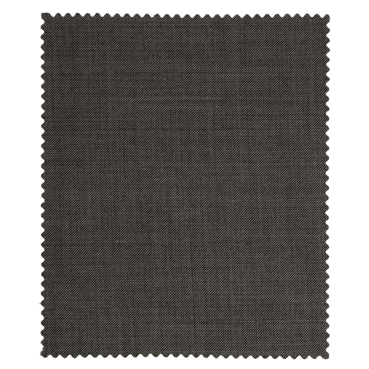 Sharkskin Super 120s Worsted Wool Comfort-EZE Trouser in Mid Grey, Size 35 (Manchester Pleated Model) by Ballin