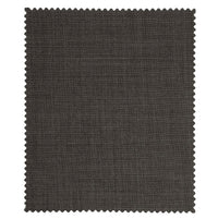 Sharkskin Super 120s Worsted Wool Comfort-EZE Trouser in Mid Grey, Size 35 (Manchester Pleated Model) by Ballin