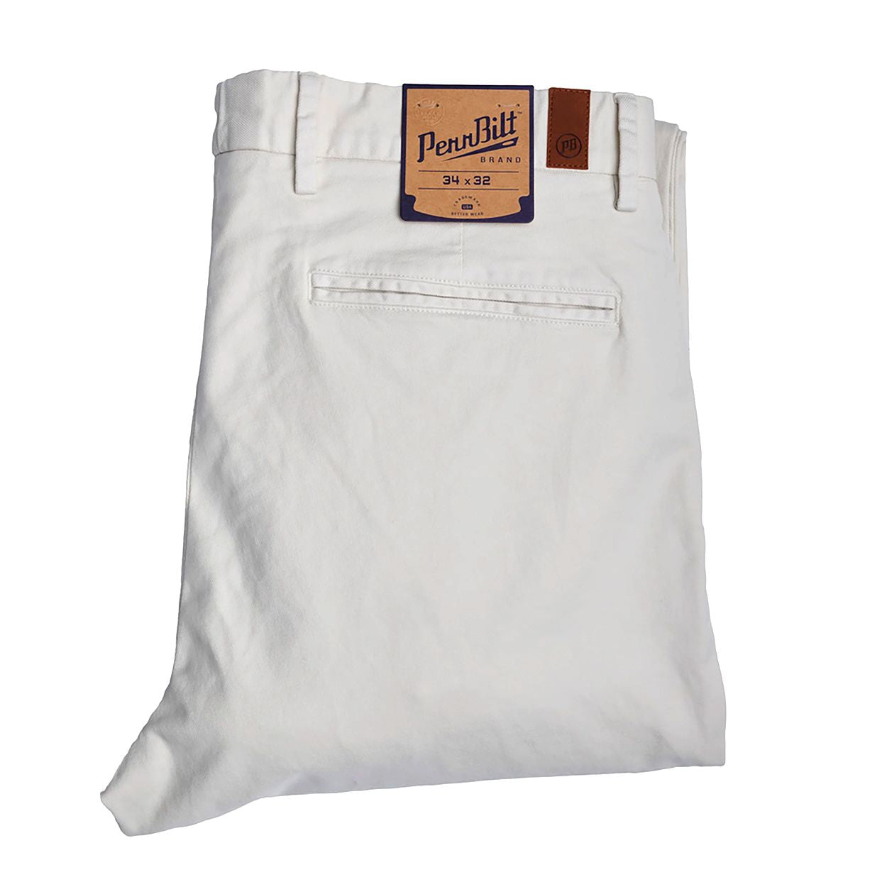 The Plainsman Tapered Leg Khakis in Stone, Size 40 x 34 by Pennbilt