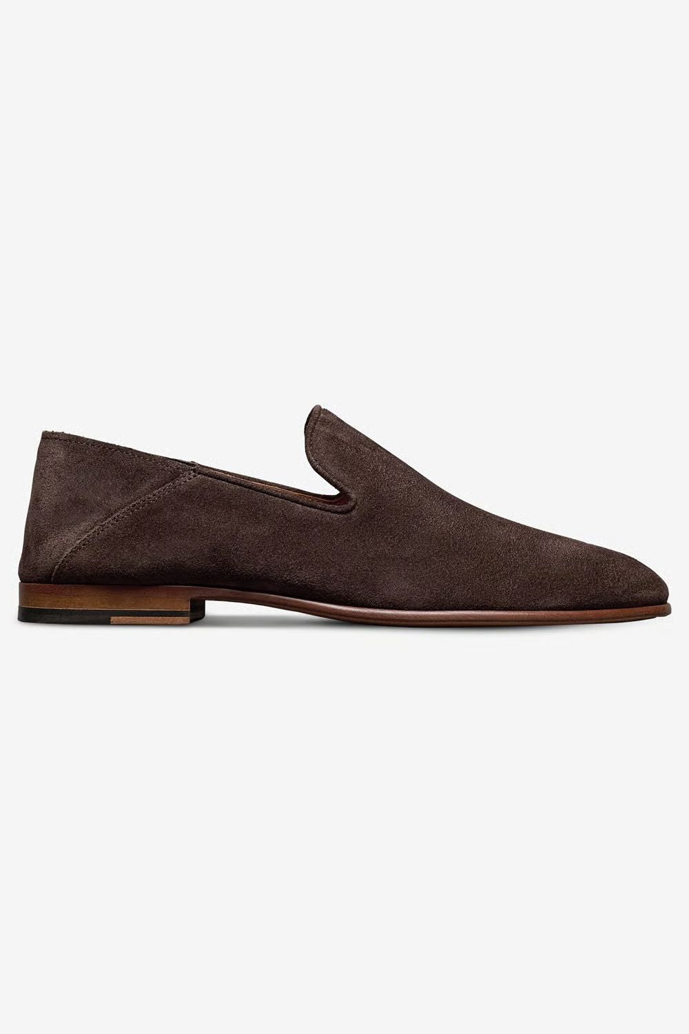 Portofino Slip-on Loafer in Bitter Chocolate Suede by Allen Edmonds