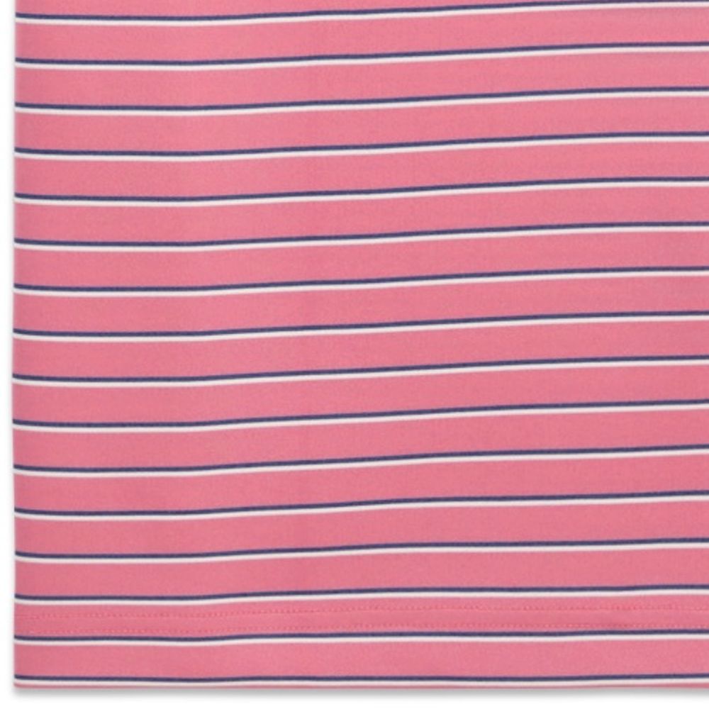 Shaded Stripe Tech Polo in Nantucket Red by Scott Barber