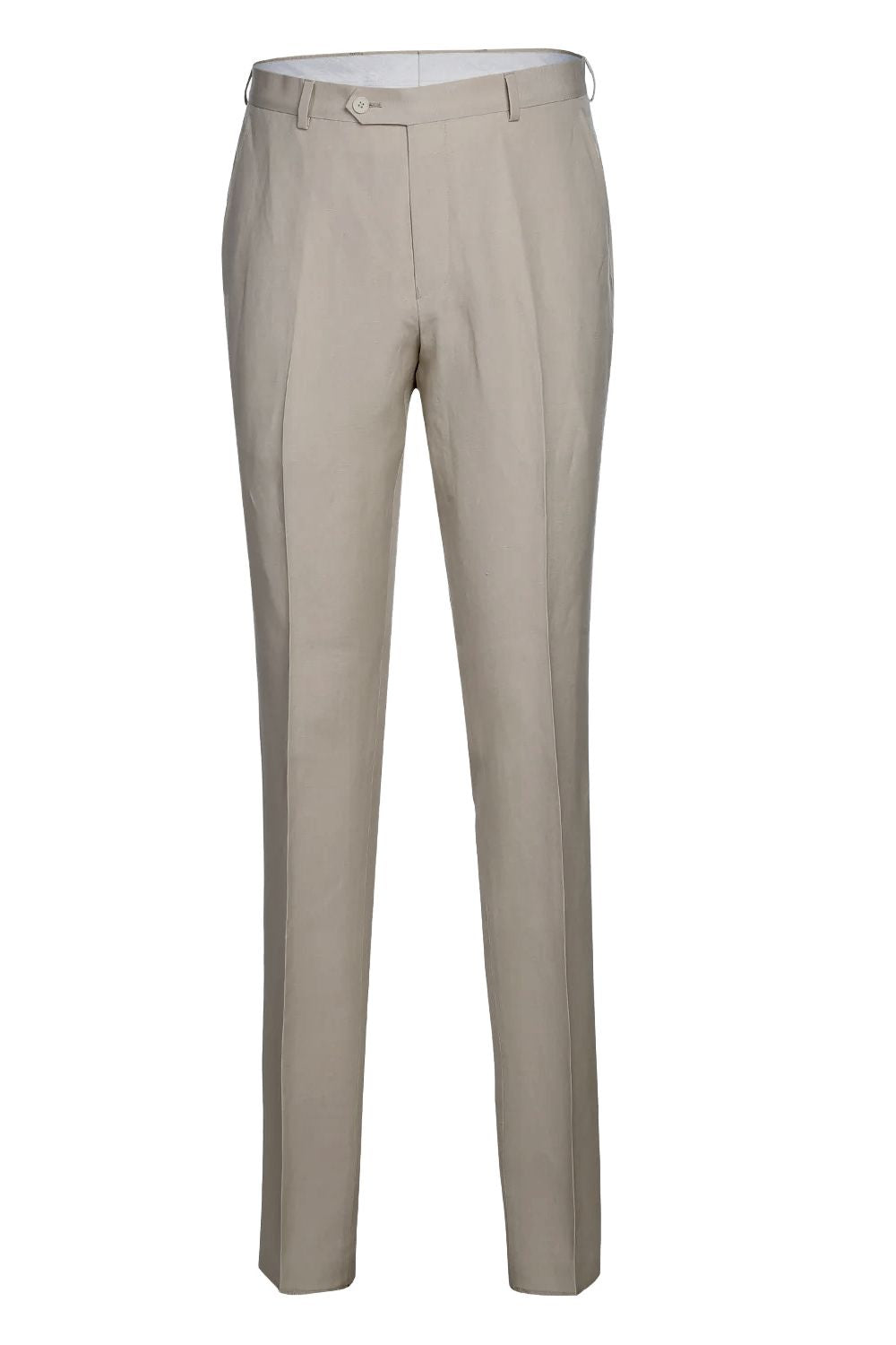 Linen Blend 2-Button SLIM FIT Suit in Natural (Short, Regular, and Long Available) by Alessandro Vitello X Renoir
