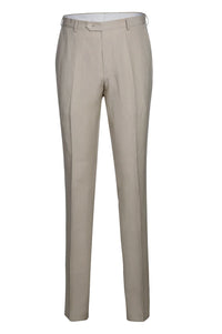 Linen Blend 2-Button SLIM FIT Suit in Natural (Short, Regular, and Long Available) by Alessandro Vitello X Renoir