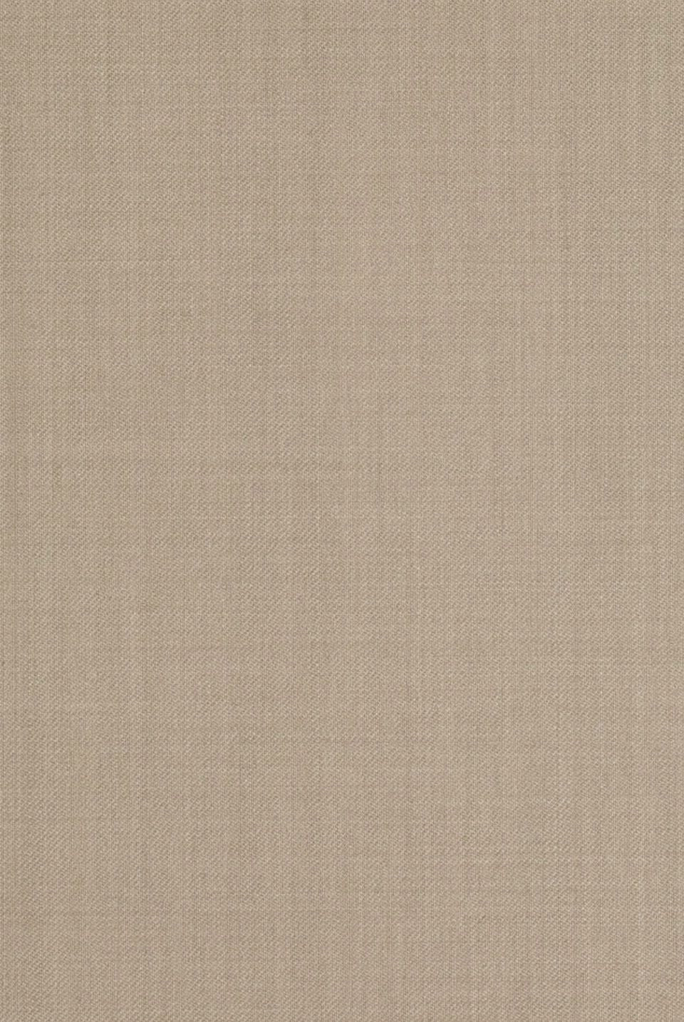 BIG FIT Super 120s Wool Gabardine Comfort-EZE Trouser in Oatmeal (Manchester Pleated Model) by Ballin