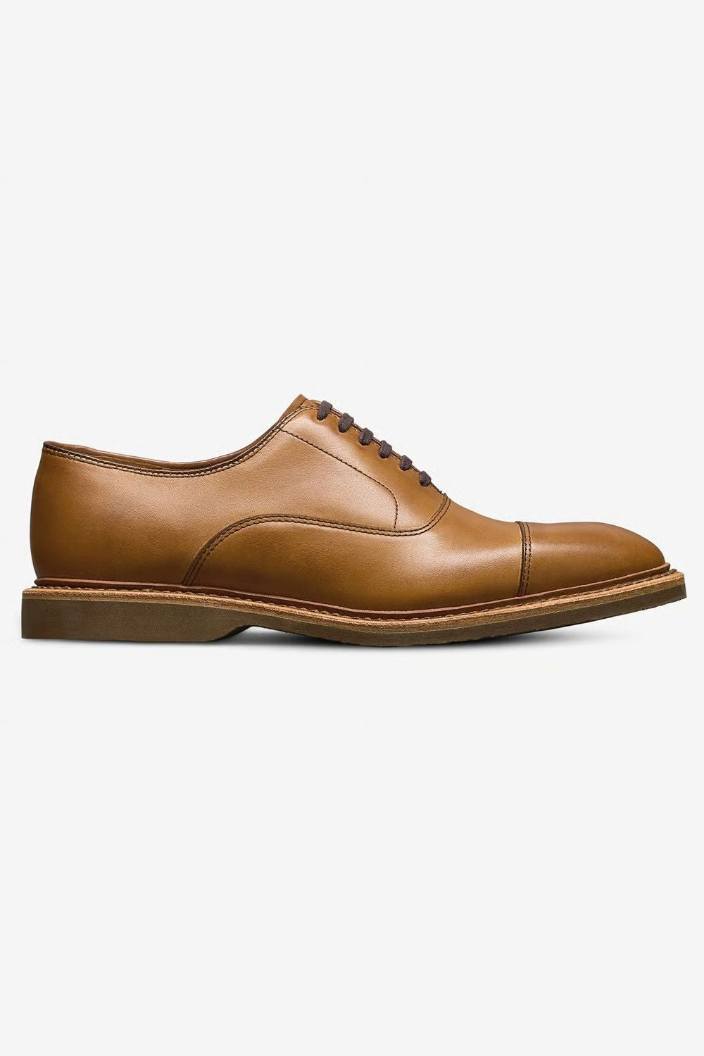 Park Avenue Verse Cap-Toe Oxford Dress Shoe in Walnut Leather by Allen Edmonds