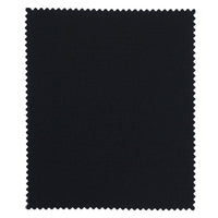 BIG FIT Super 120s Wool Gabardine Comfort-EZE Trouser in Black (Plain Front Model) by Ballin