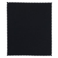 BIG FIT Super 120s Wool Gabardine Comfort-EZE Trouser in Black (Plain Front Model) by Ballin