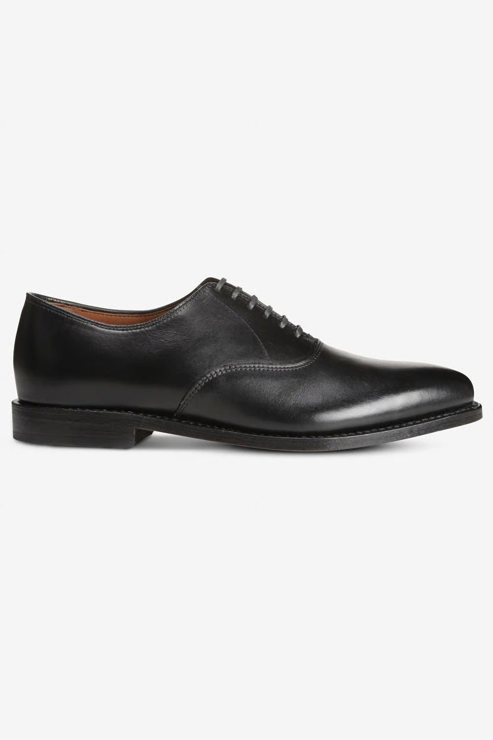 Carlyle Plain-Toe Oxford Dress Shoe in Black Leather by Allen Edmonds