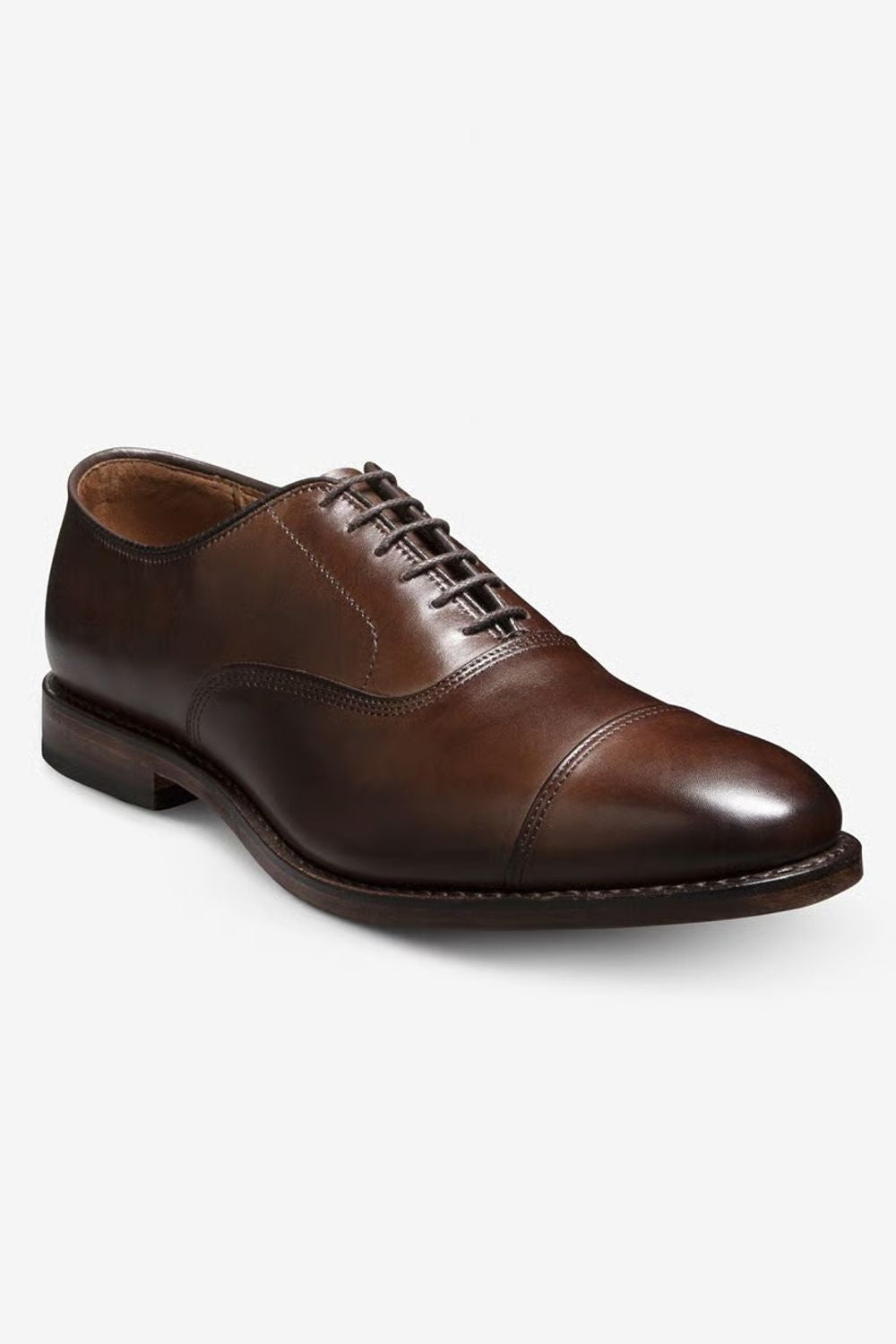 Park Avenue Cap-Toe Oxford Dress Shoe in Mahogany Leather by Allen Edmonds