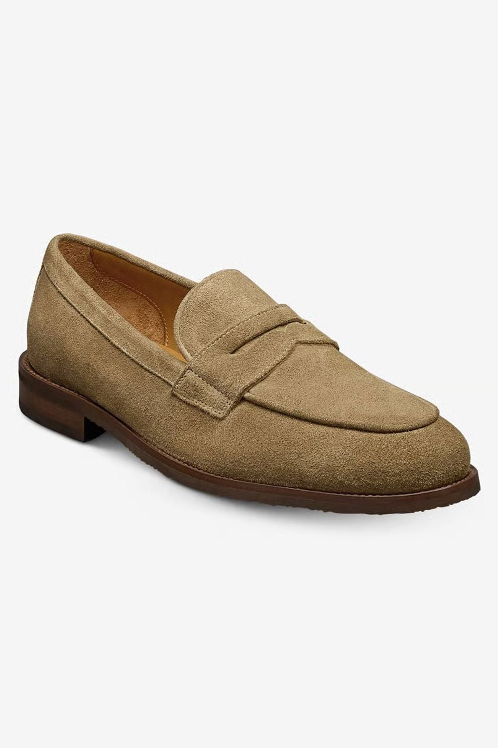 Como Penny Loafer in Tobacco Suede by Allen Edmonds