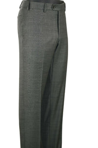 Super 130s Thatch Weave 'Reda Italy' Luxury Wool Trouser (Houston Modern Fit - Choice of Colors) by 6 East by Ballin