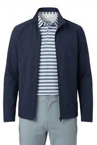 The Windbreaker in Navy by Scott Barber