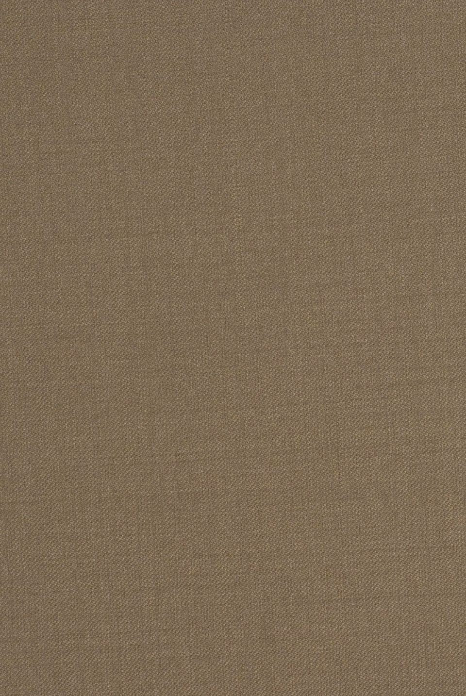 BIG FIT Super 120s Wool Gabardine Comfort-EZE Trouser in Tan (Manchester Pleated Model) by Ballin