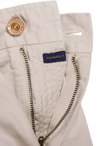 The Airman Lightweight Tapered Leg Khakis in Stone by Pennbilt