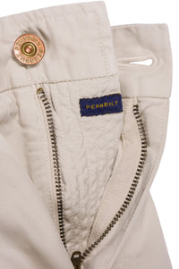 The Airman Lightweight Tapered Leg Khakis in Stone by Pennbilt