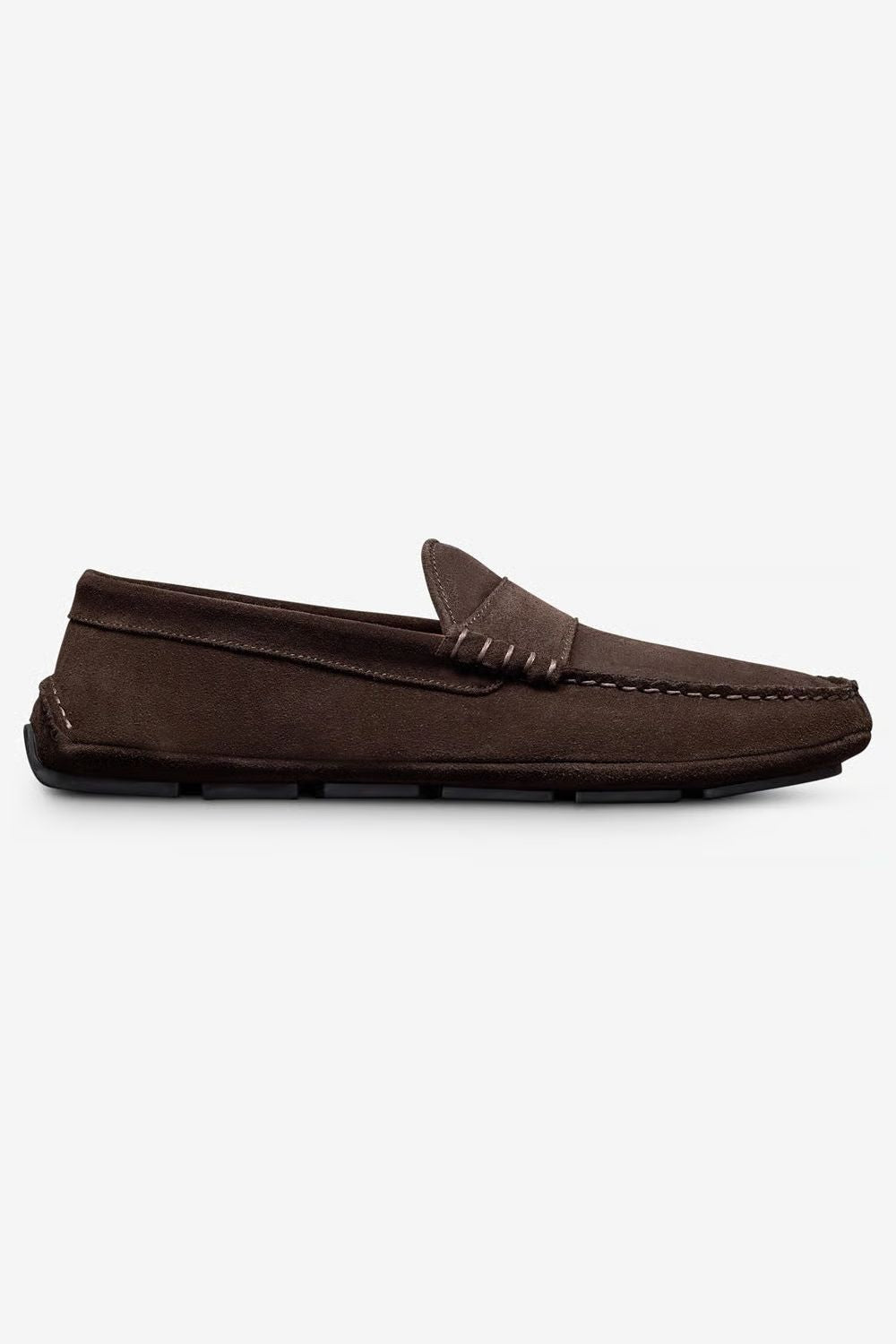 Apex Driving Loafer in Bitter Chocolate Suede by Allen Edmonds