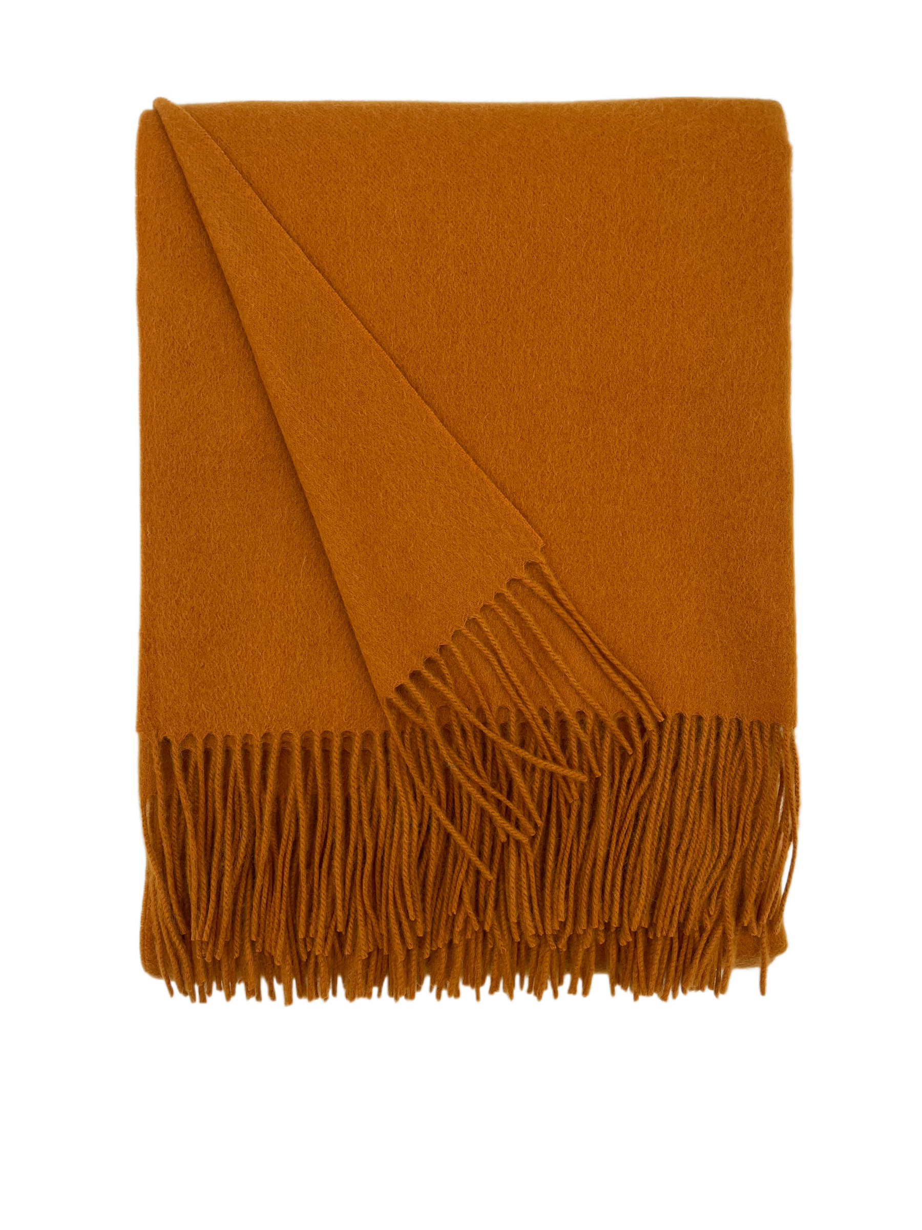 Merino Wool and Cashmere Classic Throw (Choice of Colors) by Alashan Cashmere