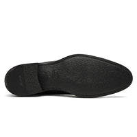 Jodphur Italian Calfskin Strap-In Chelsea Boot in Black by Zelli Italia