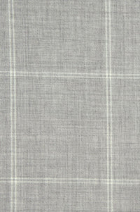 Summer Windowpane Super 110s Wool Comfort-EZE Trouser in Choice of Colors (Dunhill Traditional Fit) by Ballin