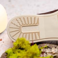 Livorno Sueded Italian Goatskin Loafer in Mocha by Zelli Italia