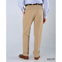 M2 Classic Fit Stretch 7 Wale Cords in Olive by Bills Khakis