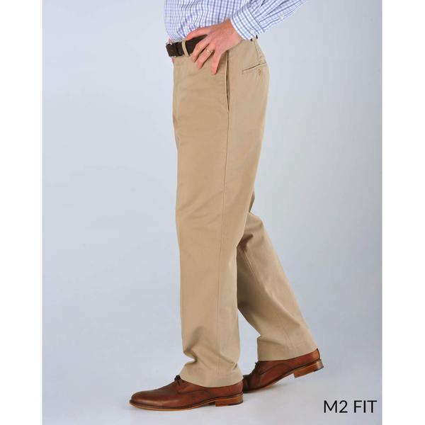 M2 Classic Fit Stretch 9 Wale Cords in Khaki (Size 33 x 35 1/2) by Bills Khakis