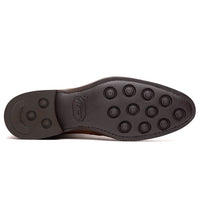 Marco Italian Sueded Calfskin Chukka Boot in Tobacco by Zelli Italia