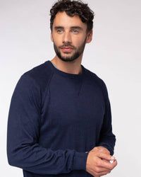 Cotton Cashmere Blend Raglan Sweatshirt-Style Sweater (Choice of Colors) by Alashan Cashmere
