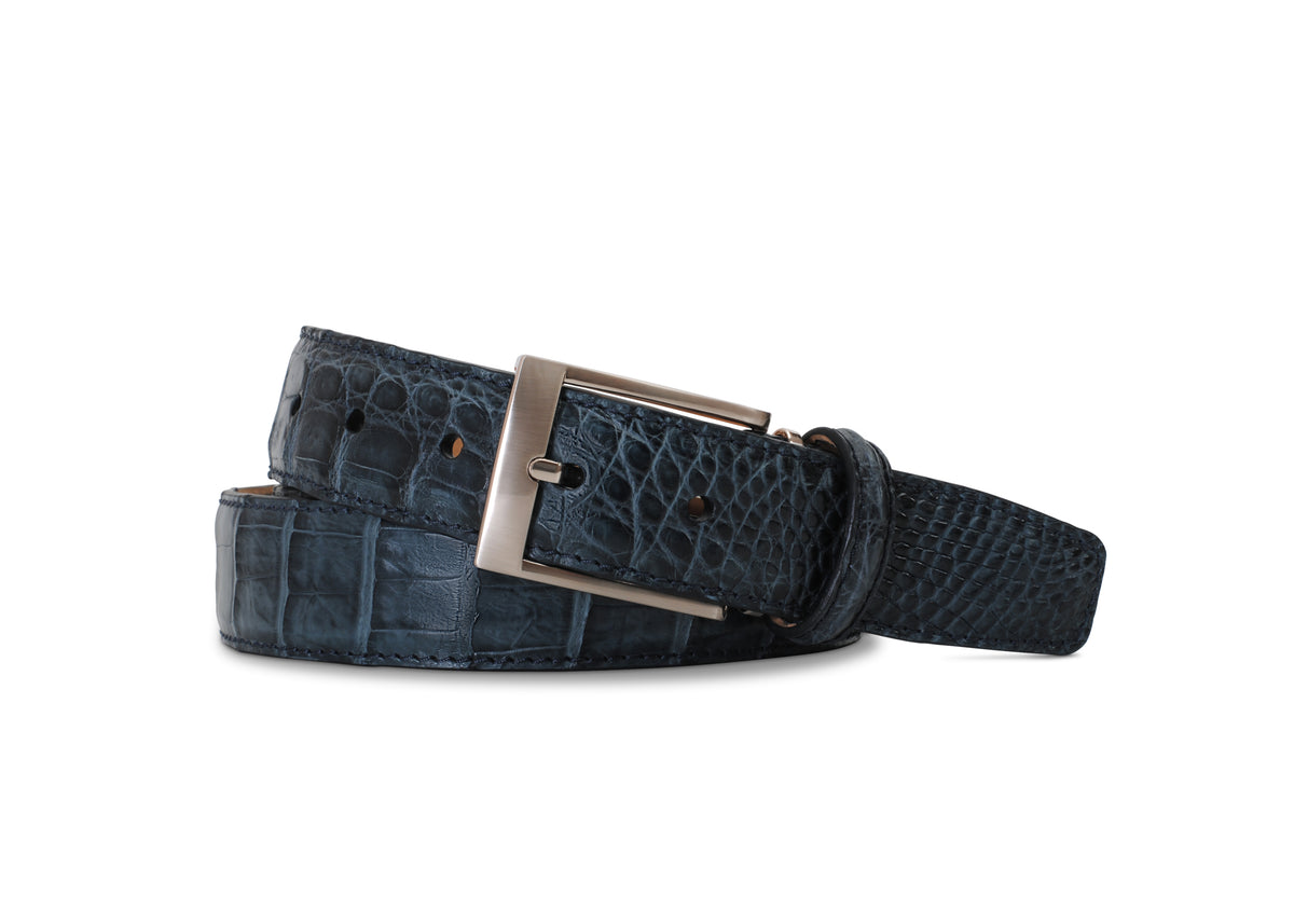 Belvedere Caiman Belt Navy 1999 main image 1