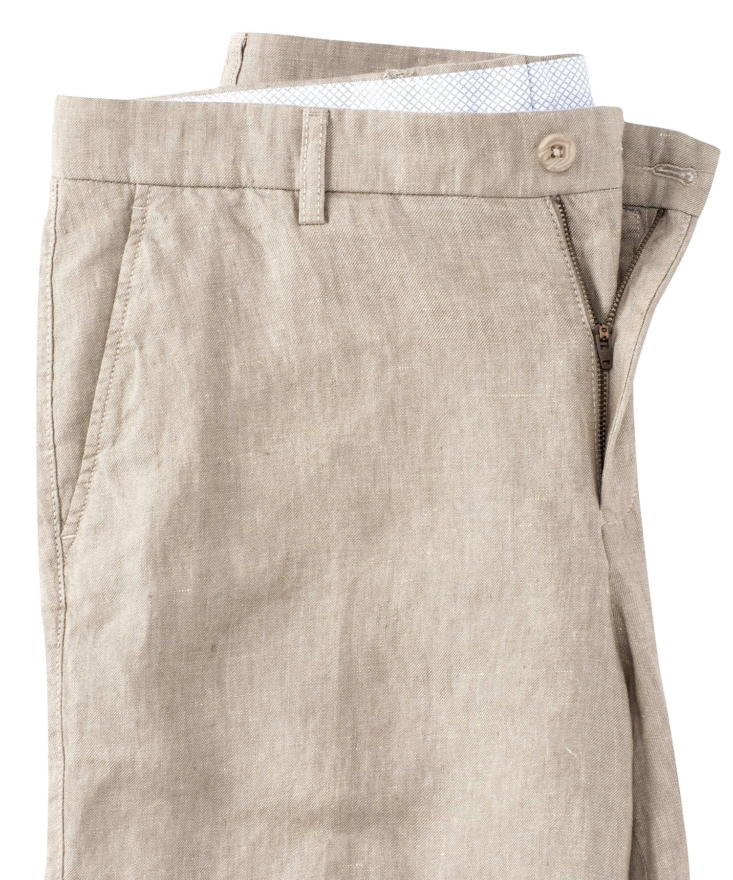 Italian Linen Chambray Twill Shorts in Choice of Colors (Drummond Traditional Fit) by Ballin