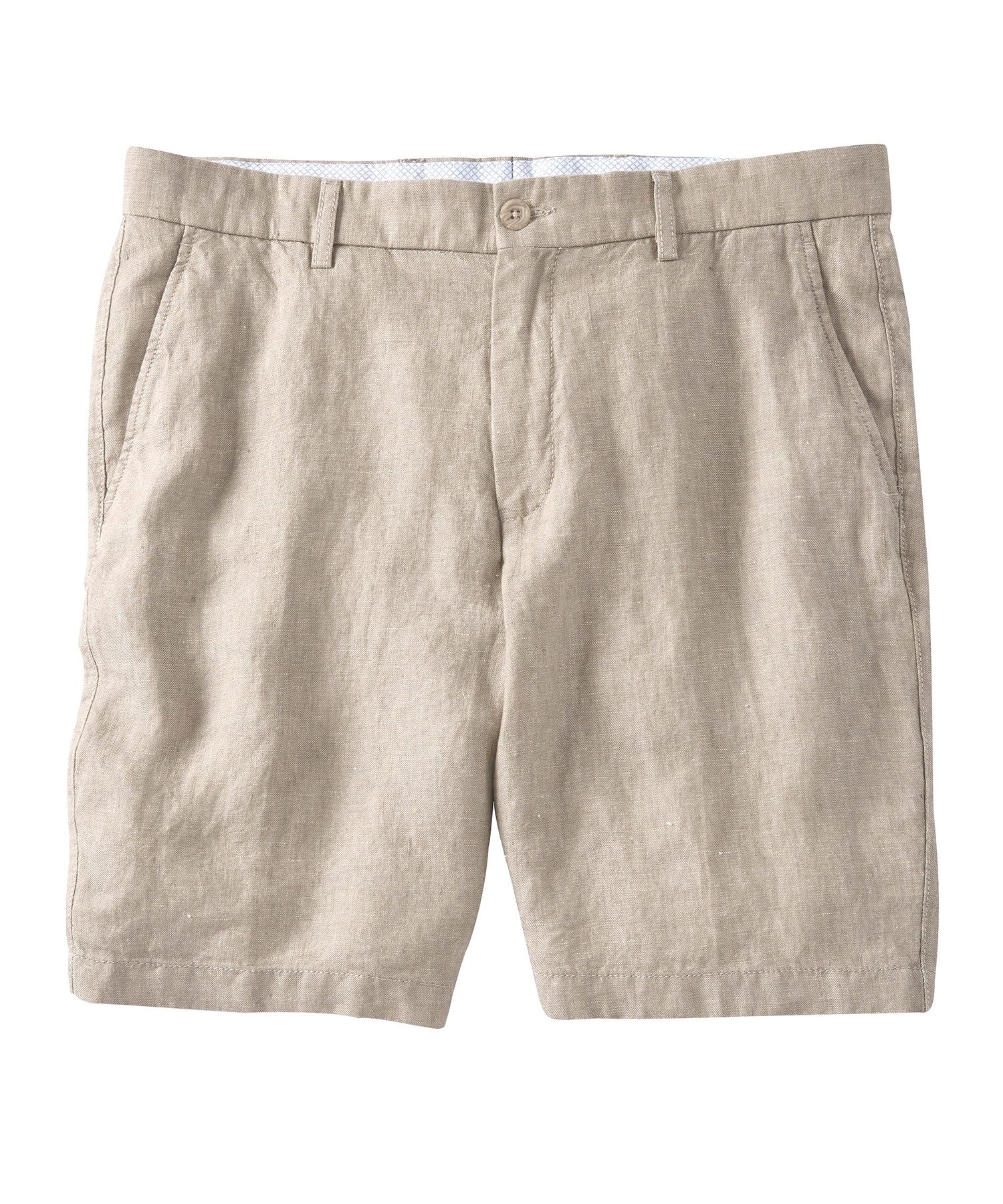 Italian Linen Chambray Twill Shorts in Choice of Colors (Drummond Traditional Fit) by Ballin