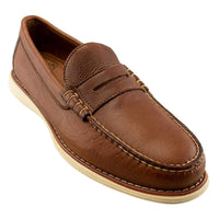 Freeport Sport Penny Loafer in Gridiron Brown (Size 10) by T.B. Phelps