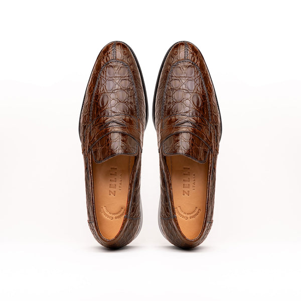 roma-caiman-croc-penny-loafers
