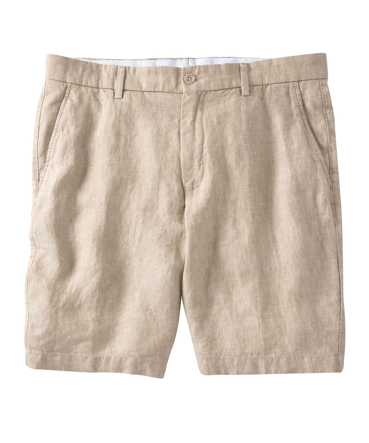 Italian Linen Chambray Twill Shorts in Choice of Colors (Drummond Traditional Fit) by Ballin