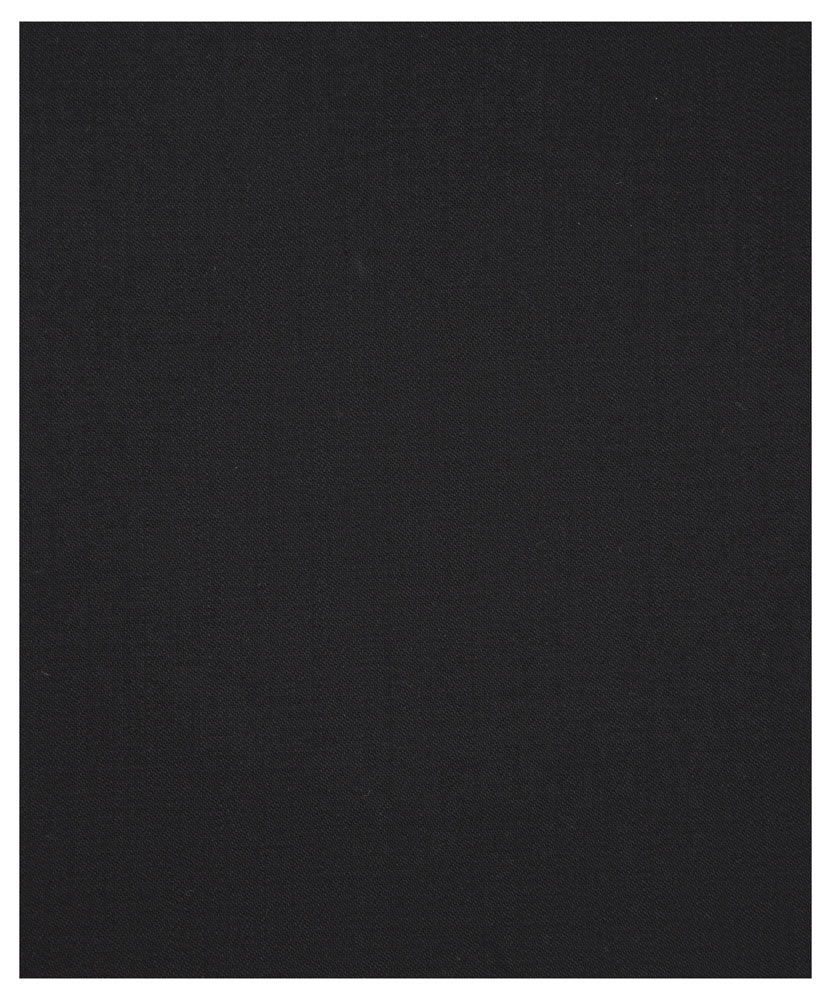 Performance Wool Blend Commuter Bi-Stretch Serge Comfort-EZE Trouser in Black (Flat Front Models) by Ballin
