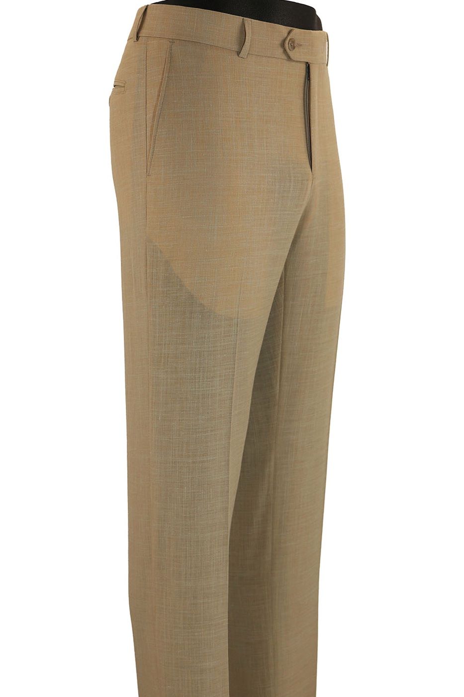Bi-Stretch Performance Linen Trouser in Choice of Colors (Dunhill Traditional Fit) by Ballin