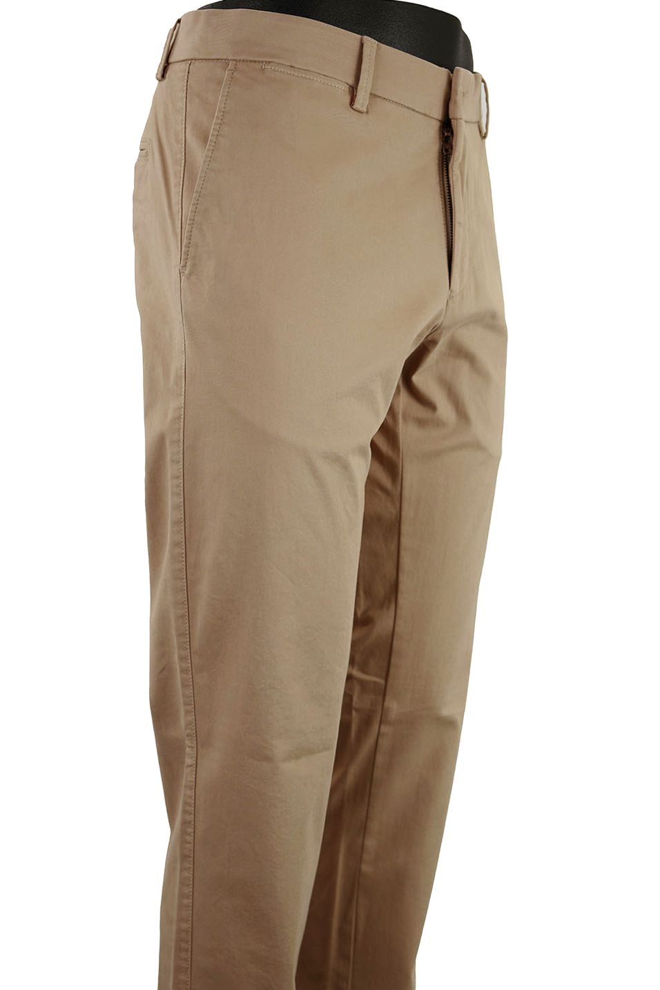 Cashmere Touch Pima Cotton Sateen Stretch Chino in Choice of Colors (Mackay Slim Fit) by Ballin