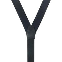 Big & Tall Sutton Solid Color Silk Formal End Braces in Choice of Colors by Trafalgar