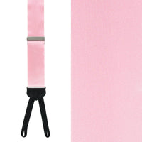 Big & Tall Sutton Solid Color Silk Formal End Braces in Choice of Colors by Trafalgar