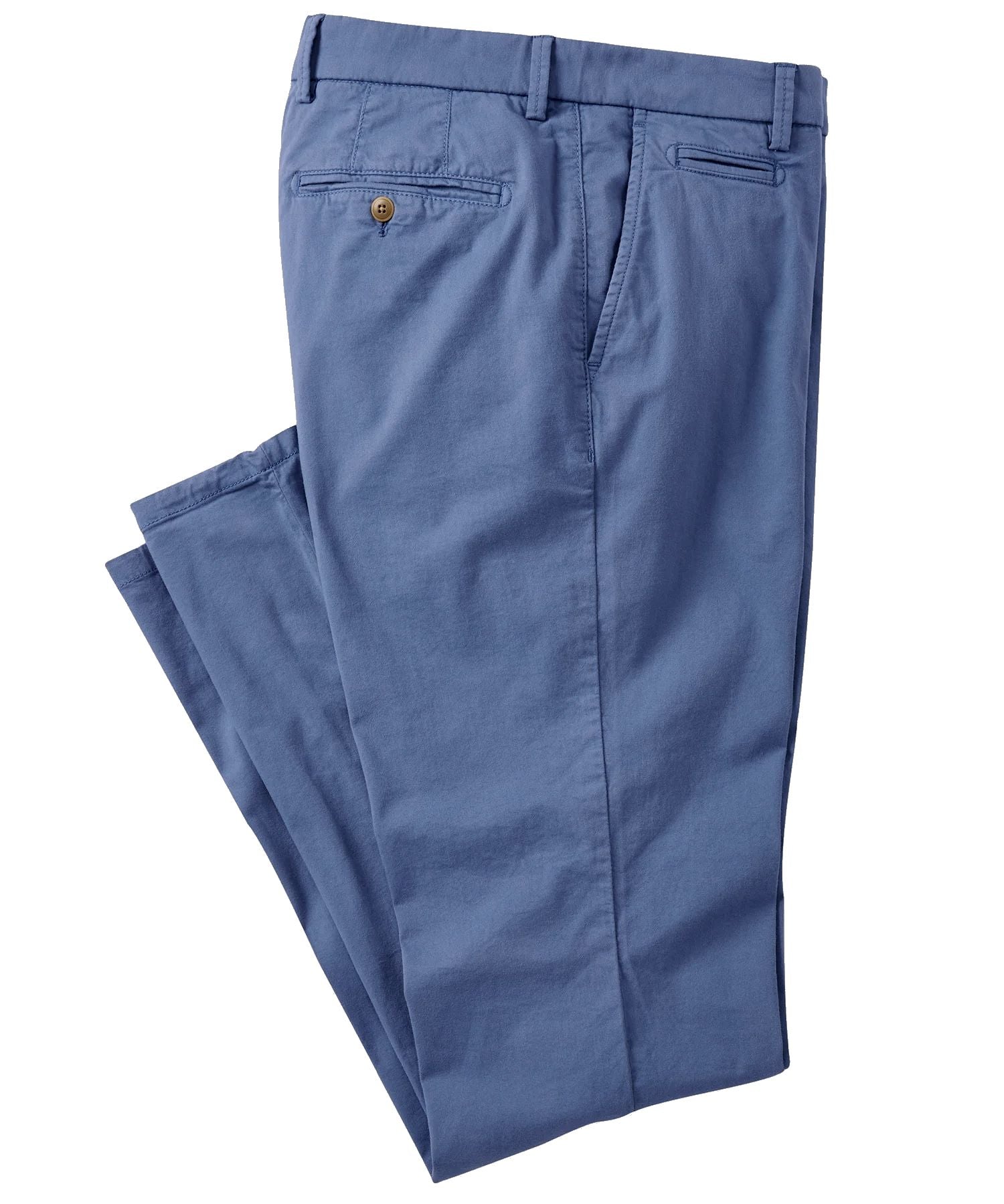 Broken Twill Stretch Cotton Chino in Choice of Colors (Atwater Modern Fit) by Ballin