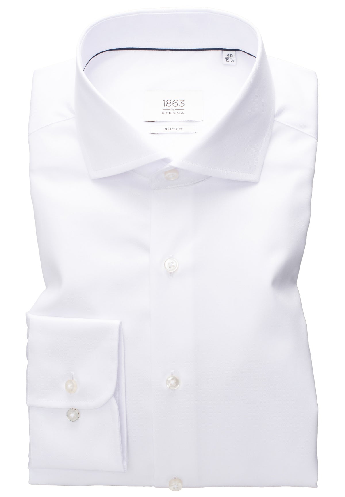 2 ply cotton dress shirt Luxury Shirt' In White - Slim Fit Color:Oyster tulle skirt Dress puckered dress shirt Violet Fuchsia Crochet Mini