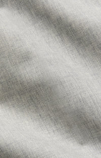 Devon Flat Front Super 110s Wool Serge Trouser in Pearl Grey (Modern Full Fit) by Zanella