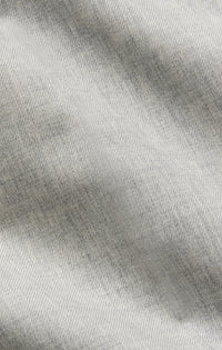 Devon Flat Front Super 110s Wool Serge Trouser in Pearl Grey (Modern Full Fit) by Zanella