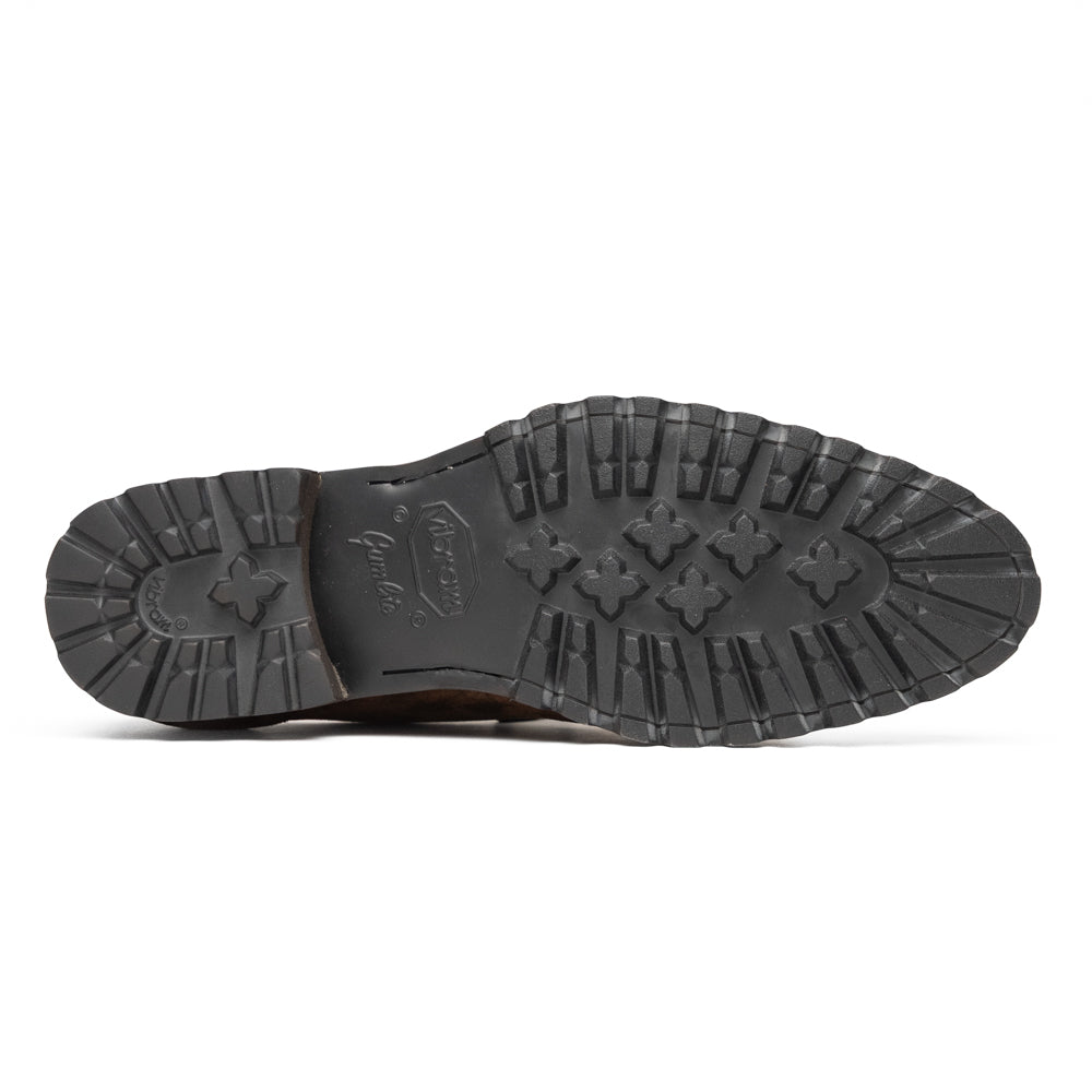 Wallaby Italian Suede Lace Up in Chocolate Brown by Zelli Italia