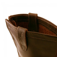 Winfield Oil Tan Leather Hunting Boot in Old Briar by T.B. Phelps