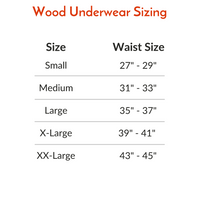 Boxer Brief w/ Fly in Swedish Blue by Wood Underwear