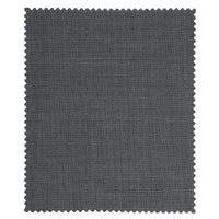 Sharkskin Super 120s Worsted Wool Comfort-EZE Trouser in Medium Grey (Flat Front Models) by Ballin